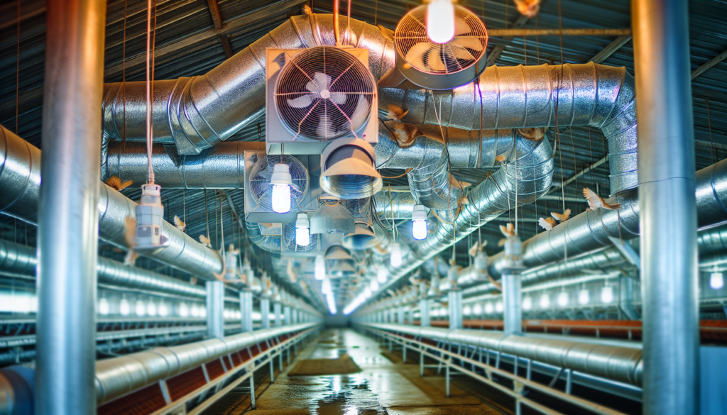 Ventilation systems in poultry houses