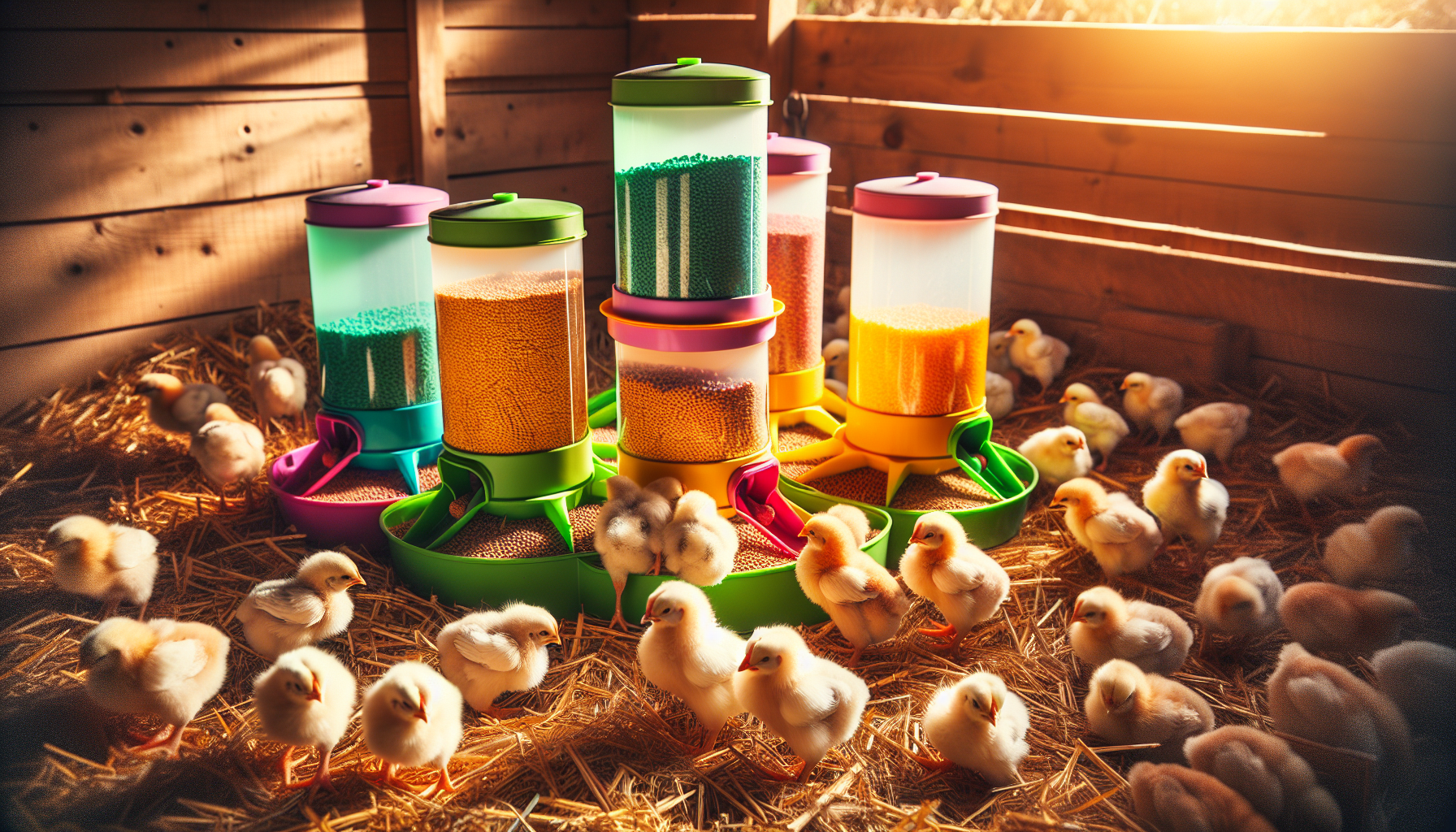 Feeding and nutrition for 8 week old chicks
