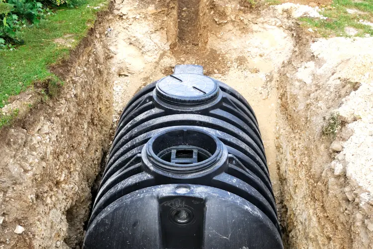 Installation of a Septic Tank