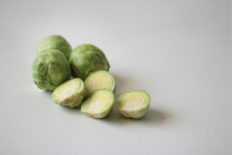 chopped brussel sprout